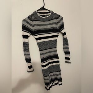 Romeo & Juliet Couture Monochrome Sweater Dress